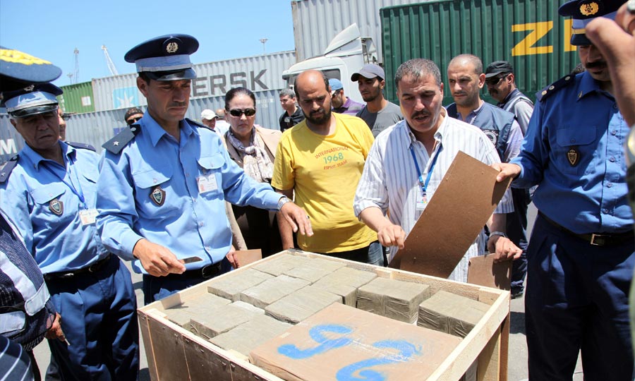 La douane saisit plus de 3.000 Kg de chira au port de Casablanca